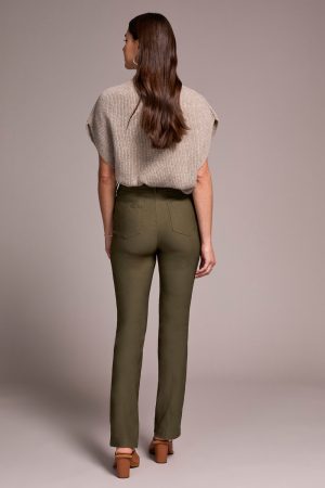 Petite Bengaline Flatten It® Pull-On Pants-Ivy