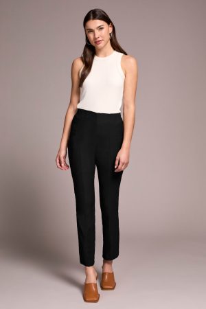 Flatten It® Pull-On Slim Leg Ankle Pants-Black