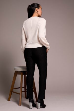 Signature Cashmere Deluxe Sweater-Moonstone