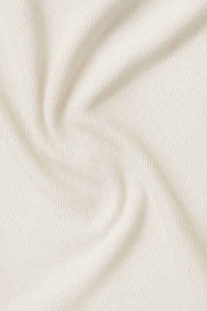 Micro Cord Audrey Pull-On Slim Ankle Pants-Cream