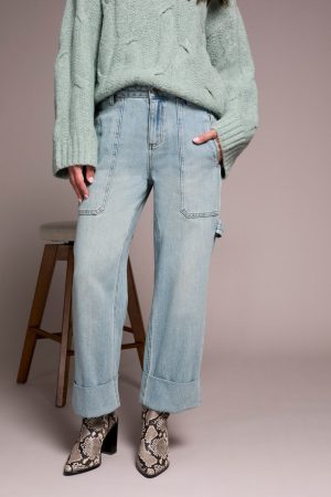 Blue Thread Audrey Carpenter Super Straight Leg Jean-Outoftheblue