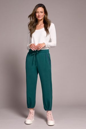 Butter Soft High Waisted Joggers-Silverpine