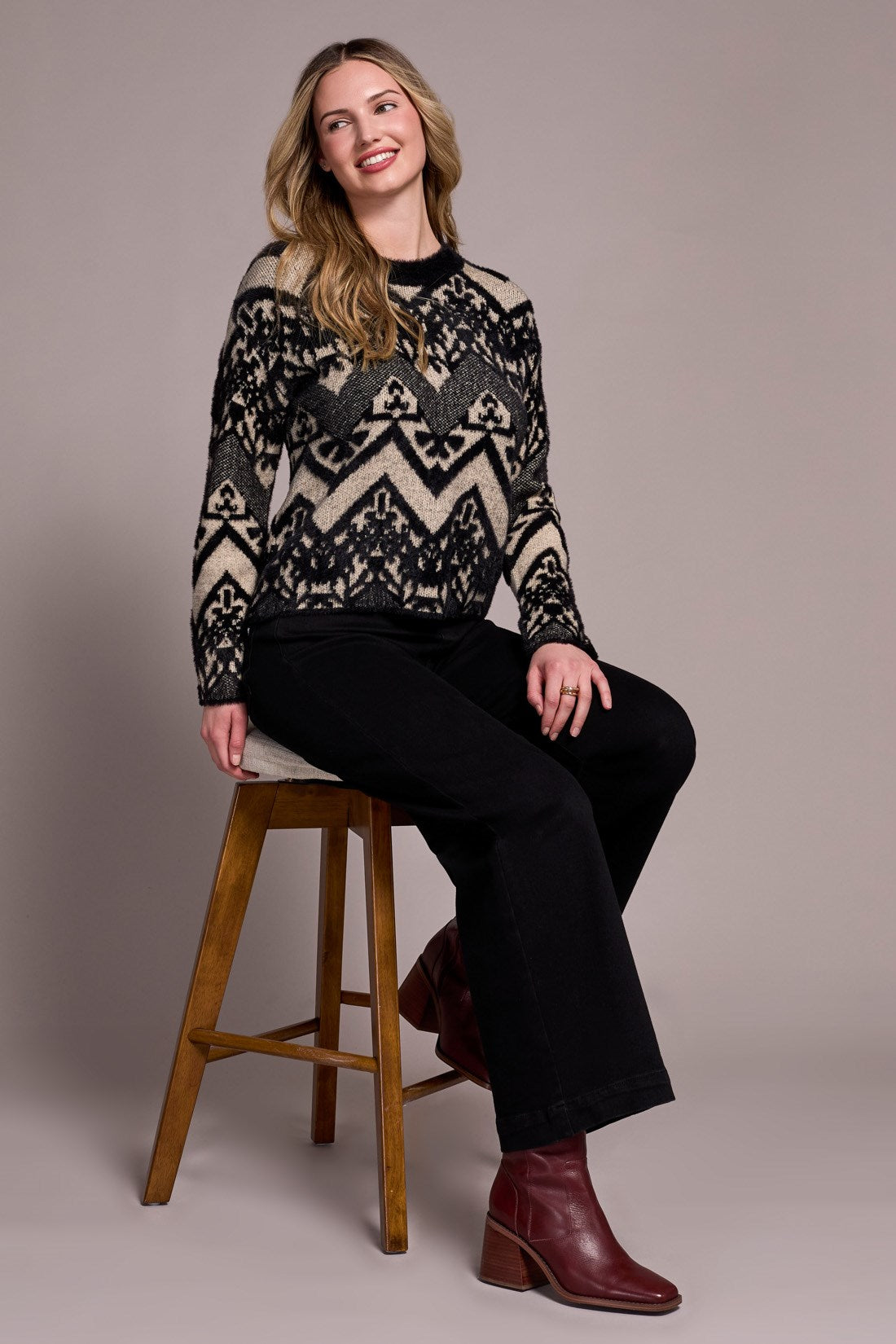 tribal-double-knit-eyelash-yarn-crew-neck-sweater-black-112-2357o0002.jpg