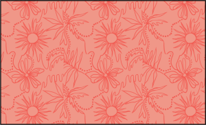 Printed Pull-On Flat Front Short With Pleats & Pockets-Rio